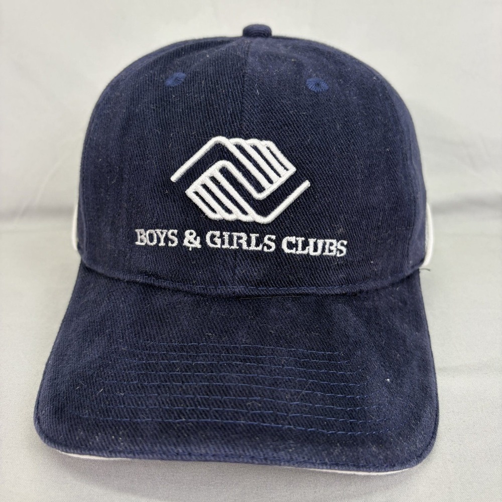 Anaconda Boys & Girls Club Hat Unisex OSFA Navy Blue Embroidered Logo Cap